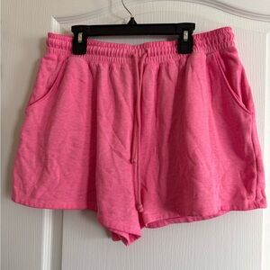 Aeropostale Hot Pink Athletic Lounge Shorts